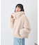 プードルファーショートブルゾン