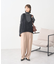 フェザーUネックニットベスト