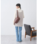 フェザーUネックニットベスト