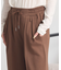 センターシームタックスウェットパンツ
