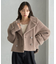 【WEB限定】シャギーショートコート