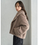 【WEB限定】シャギーショートコート