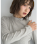 ラメテレコハイネックプルオーバー
