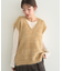 キャットライクヤーンニットベスト