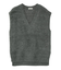 キャットライクヤーンニットベスト