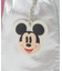 Disney/ミッキーチャーム付きリボン巾着