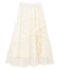 レースフリルティアードスカート