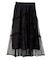 レースフリルティアードスカート
