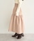 ウエストシャーリングティアードスカート