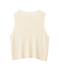 クルーネックニットベスト