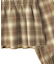 チェックシャーリングブラウス