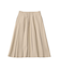 タックプリーツミディスカート