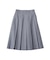 タックプリーツミディスカート