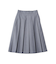 タックプリーツミディスカート