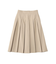 タックプリーツミディスカート