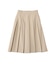 タックプリーツミディスカート