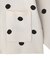 ダブルジップドットカーディガン