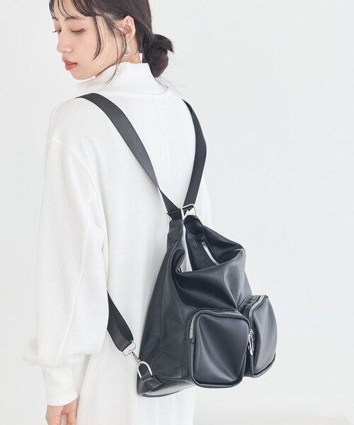 Wポケット3WAYショルダーバッグ｜アースミュージックアンドエコロジー