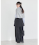 ラップスカート付きパンツ