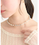 パールMIXスライドネックレス