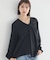 フロントツイストブラウス