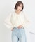 フロントツイストブラウス