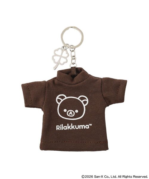リラックマ　コリラックマ　キーホルダーセット　虹のTシャツ　レア リラックマ×earth Tシャツモチーフキーホルダー｜アースミュージック