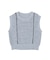 配色ラインMIXニットベスト