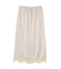 サテンレーススカート