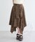 イレヘムチェックシャツライクスカート