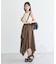 イレヘムチェックシャツライクスカート