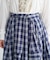 イレヘムチェックシャツライクスカート
