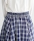 イレヘムチェックシャツライクスカート