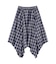 イレヘムチェックシャツライクスカート