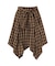 イレヘムチェックシャツライクスカート