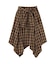 イレヘムチェックシャツライクスカート