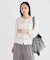 【WEB限定】接触冷感シアークルーニットカーディガン