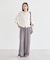 【WEB限定】接触冷感シアークルーニットカーディガン