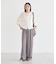【WEB限定】接触冷感シアークルーニットカーディガン