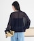 【WEB限定】接触冷感シアークルーニットカーディガン