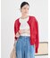 【WEB限定】接触冷感シアークルーニットカーディガン