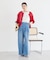 【WEB限定】接触冷感シアークルーニットカーディガン