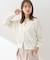 【WEB限定】接触冷感シアークルーニットカーディガン