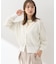 【WEB限定】接触冷感シアークルーニットカーディガン