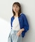 【WEB限定】接触冷感シアークルーニットカーディガン