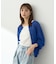 【WEB限定】接触冷感シアークルーニットカーディガン