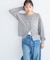 【WEB限定】接触冷感シアークルーニットカーディガン