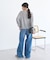 【WEB限定】接触冷感シアークルーニットカーディガン