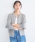 【WEB限定】接触冷感シアークルーニットカーディガン