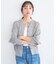 【WEB限定】接触冷感シアークルーニットカーディガン